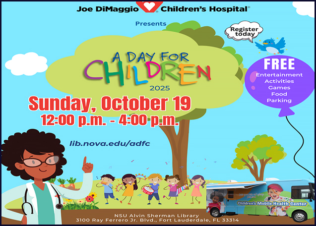 'A Day For Children 2025' presented by Joe DiMaggio Children's Hospital